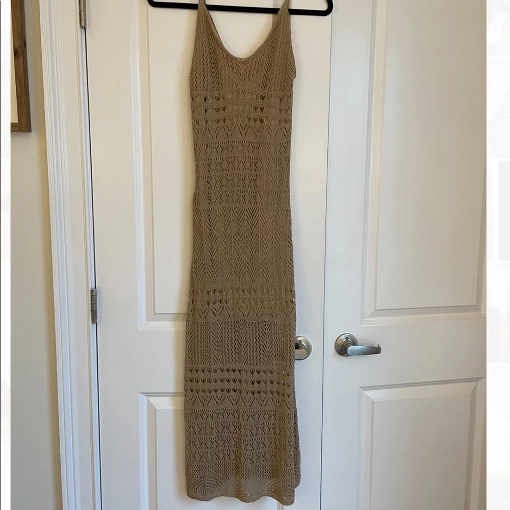 Crochet midi dress - Picture 1 of 5